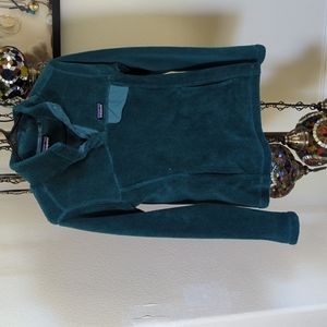 Turquoise blue Patagonia jacket